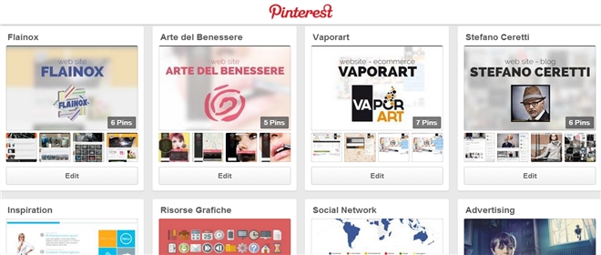 Studio Casaliggi - Account Pinterest